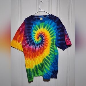 Vintage Sundog XXL Tie Dye 90's T Shirt